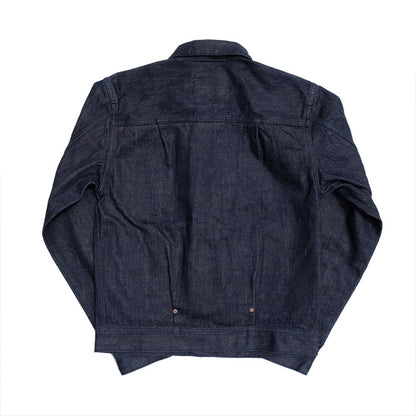 トロフィークロージング 2705 Button Jacket Garage Denim 15オンスヘヴィオンスデニム ワンウォッシュ デニムジャケット メンズ