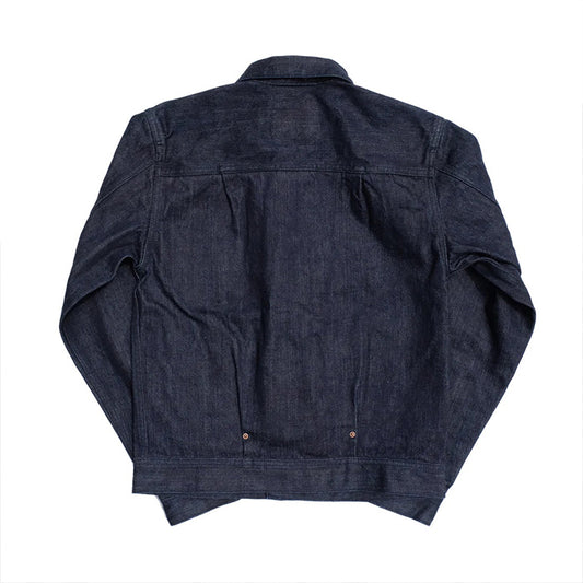 トロフィークロージング 2705 Button Jacket Garage Denim 15オンスヘヴィオンスデニム ワンウォッシュ デニムジャケット メンズ