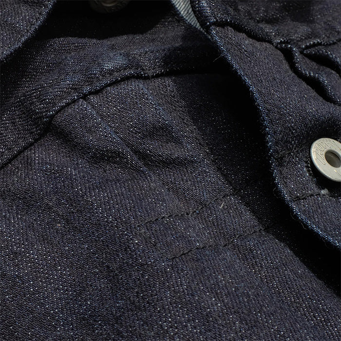 トロフィークロージング 2705 Button Jacket Garage Denim 15オンスヘヴィオンスデニム ワンウォッシュ デニムジャケット メンズ