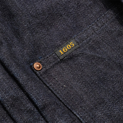 トロフィークロージング 2705 Button Jacket Garage Denim 15オンスヘヴィオンスデニム ワンウォッシュ デニムジャケット メンズ