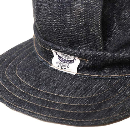 ジェラード JP02647 Work Cap ワークキャップ インディゴ メンズ ノンウォッシュ