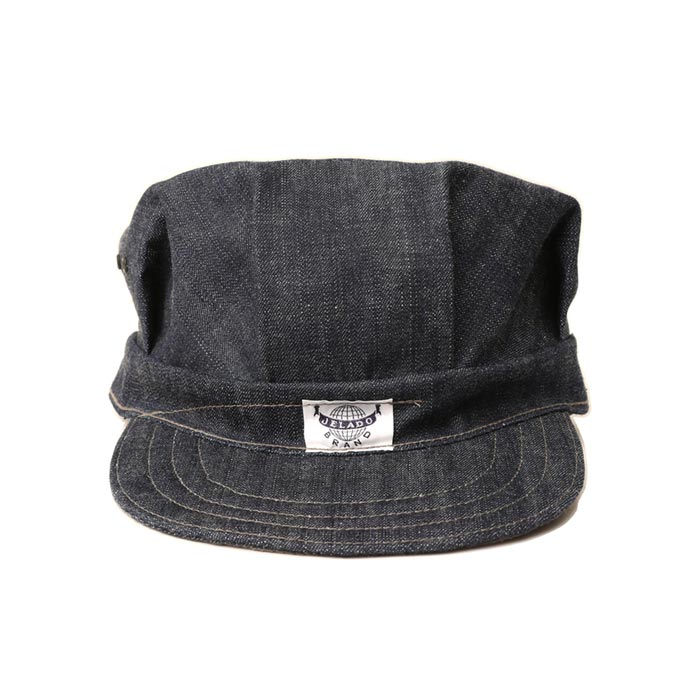 ジェラード JP02647 Work Cap ワークキャップ インディゴ メンズ ノンウォッシュ
