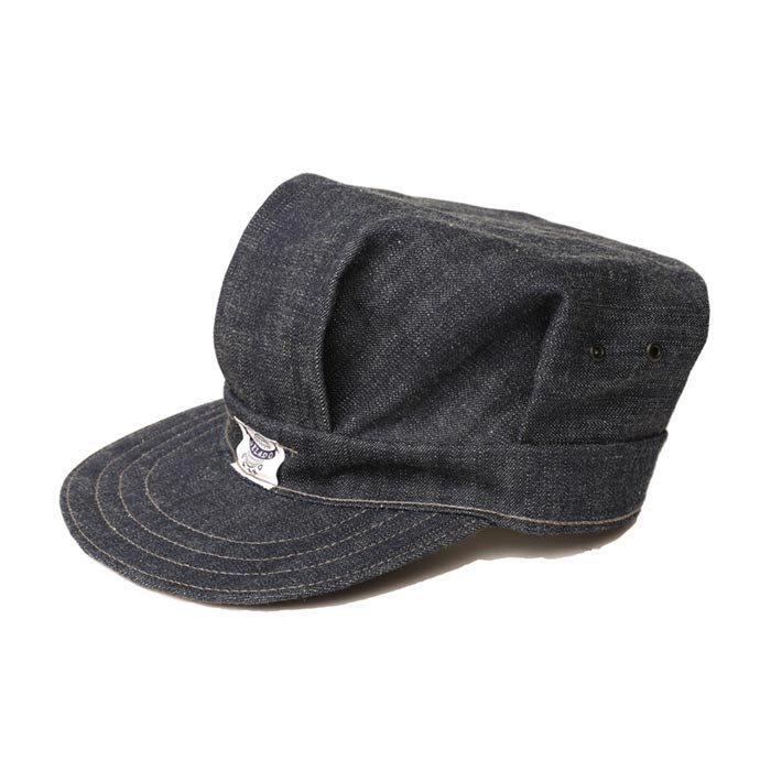 ジェラード JP02647 Work Cap ワークキャップ インディゴ メンズ ノンウォッシュ