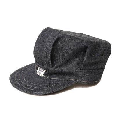 ジェラード JP02647 Work Cap ワークキャップ インディゴ メンズ ノンウォッシュ