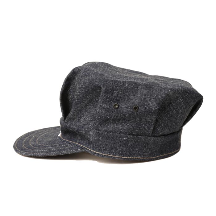 ジェラード JP02647 Work Cap ワークキャップ インディゴ メンズ ノンウォッシュ