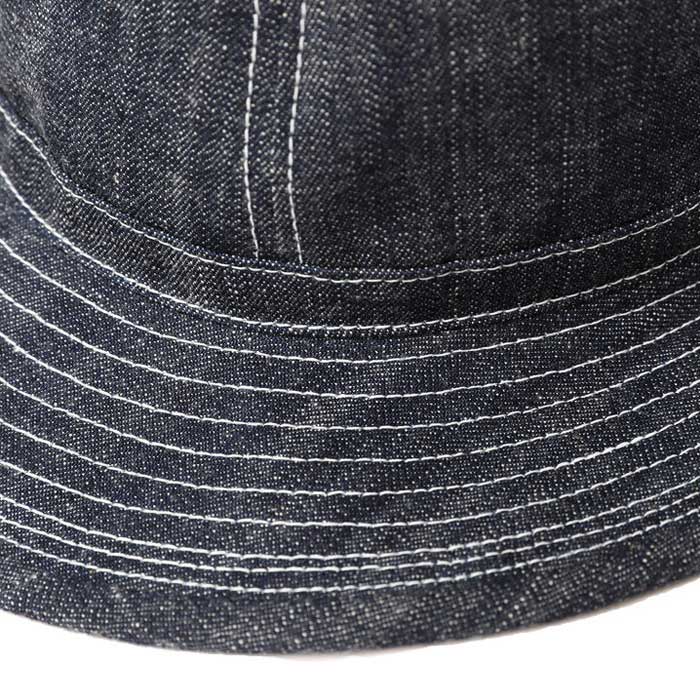 ジェラード JP02646  Denim Fatigue Hat デニムファティーグハット インディゴ メンズ ノンウォッシュ