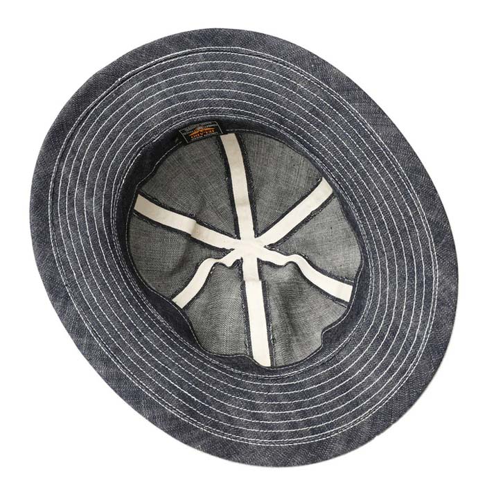 ジェラード JP02646  Denim Fatigue Hat デニムファティーグハット インディゴ メンズ ノンウォッシュ