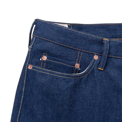 ステュディオ・ダ・ルチザン SP-117 45th 藍桜ジーンズ 15oz デニム テーパードフィット