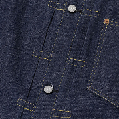シュガーケーン Lot No. SC19007 / SUGAR CANE Super “Denim” Collectibles #07 13.5oz. BLUE DENIM BLOUSE “1946” MODEL 420N) NON WASH 大戦モデル デニムジャケット ノンウォッシュ メンズ