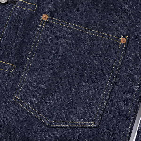 シュガーケーン Lot No. SC19007 / SUGAR CANE Super “Denim” Collectibles #07 13.5oz. BLUE DENIM BLOUSE “1946” MODEL 420N) NON WASH 大戦モデル デニムジャケット ノンウォッシュ メンズ