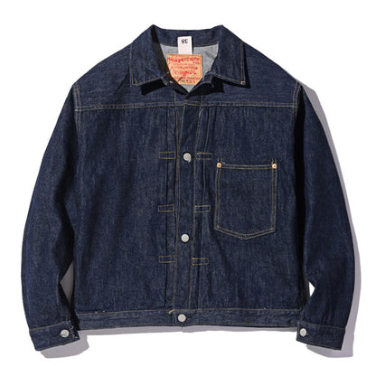 シュガーケーン Lot No. SC19007 / SUGAR CANE Super “Denim” Collectibles #07 13.5oz. BLUE DENIM BLOUSE “1946” MODEL 420N) NON WASH 大戦モデル デニムジャケット ノンウォッシュ メンズ