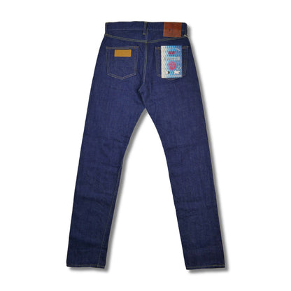 STUDIO D'ARTISAN×UNIQUE JEAN STORE別注 綿濃 UJS-003 リラックステーパード ジップフライ