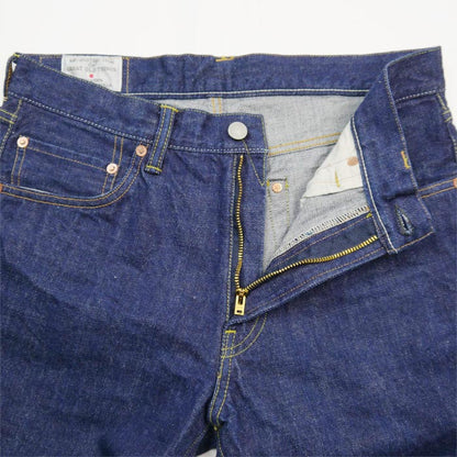 STUDIO D'ARTISAN×UNIQUE JEAN STORE別注 綿濃 UJS-003 リラックステーパード ジップフライ