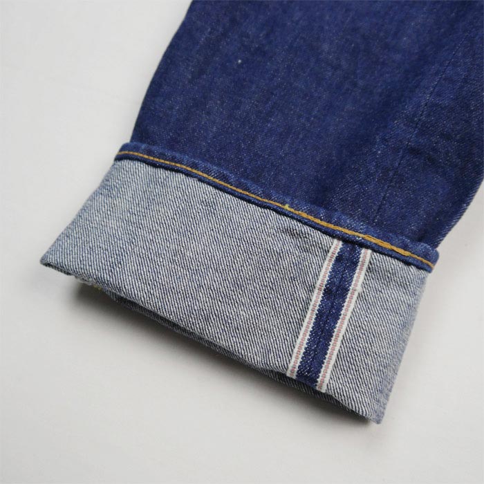 STUDIO D'ARTISAN×UNIQUE JEAN STORE別注 綿濃 UJS-003 リラックステーパード ジップフライ
