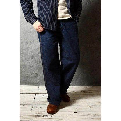 23FW ダリーズアンドコ― SEALS 30s NAVY TROUSER インディゴ メンズ デニム ジーンズ ミリタリー ワーク ペインターパンツ