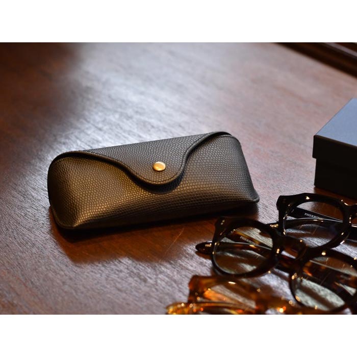フェローズ Lot:23S-GABIN BROWN FRAME×LIGHT GREEN LENS メンズ アイウェア 眼鏡 セルフレーム