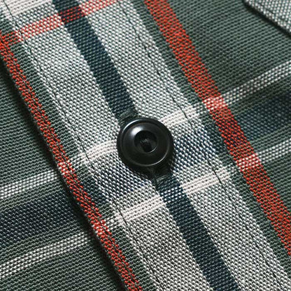 24SS デラックスウエア MV-11 TARTAN GRN グリーンタータン GREEN.TARTAN ライトネル 長袖 シャツ チェック