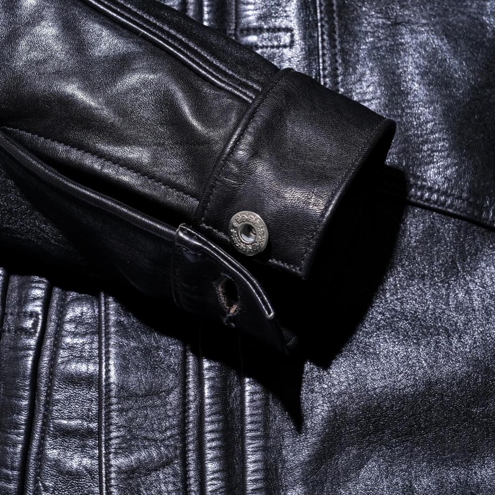 FINECREEK LEATHERS FCJK026 RICHMOND S66 リッチモンド S66 BLACK