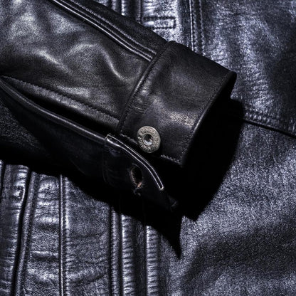 FINECREEK LEATHERS FCJK026 RICHMOND S66 リッチモンド S66 BLACK
