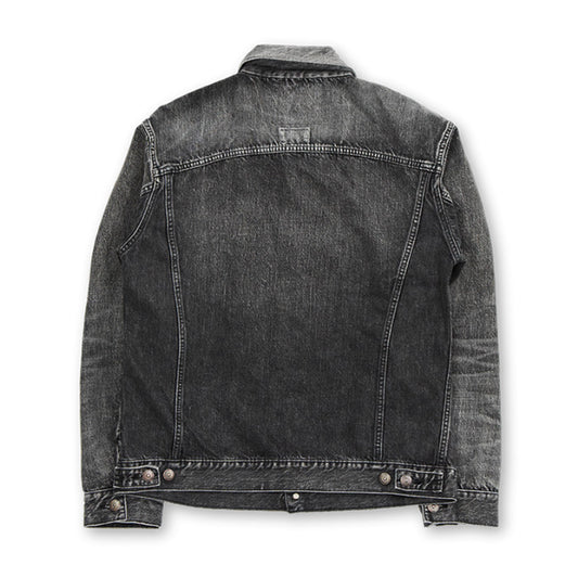 FULLCOUNT×KAMIYA フルカウント G11FC10 Denim Blouson コラボレーションアイテム ヴィンテージ ブラックデニム ジャケット ブラック メンズ