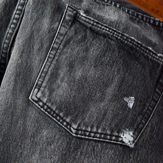 FULLCOUNT×KAMIYA フルカウント G11FC102 Denim Pants コラボレーションアイテム ヴィンテージ ブラックデニム ジーンズ ブラック メンズ