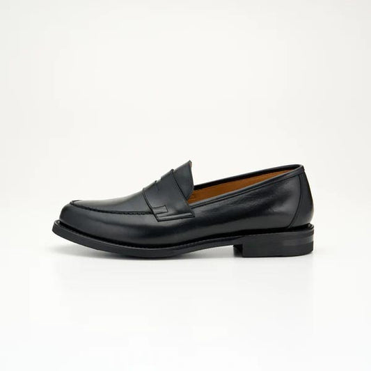 ブラザーブリッジ L001 KELLY VINTAGE BLK / CALF ケリー メンズ レザー ローファー シューズ ダッチカーフ 牛革 ワークブーツ ペニーローファー 革靴