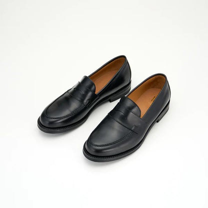 ブラザーブリッジ L001 KELLY VINTAGE BLK / CALF ケリー メンズ レザー ローファー シューズ ダッチカーフ 牛革 ワークブーツ ペニーローファー 革靴