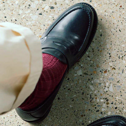 ブラザーブリッジ L001 KELLY VINTAGE BLK / CALF ケリー メンズ レザー ローファー シューズ ダッチカーフ 牛革 ワークブーツ ペニーローファー 革靴
