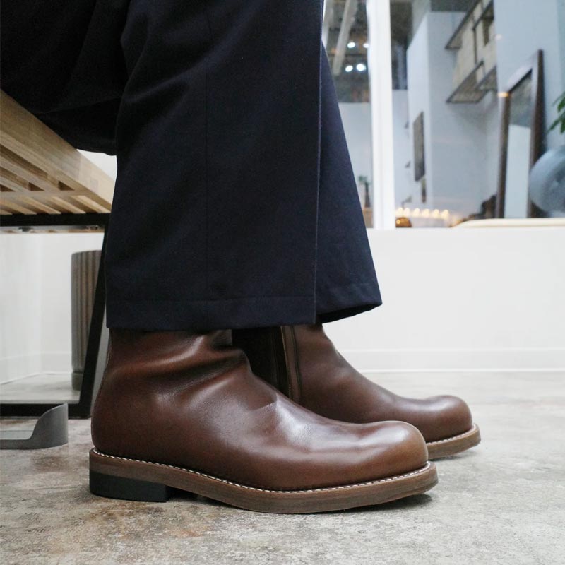 ローリングダブトリオ“CASPER” Brown Chromexcel メンズ キャスパー レザー ワーク ブーツ