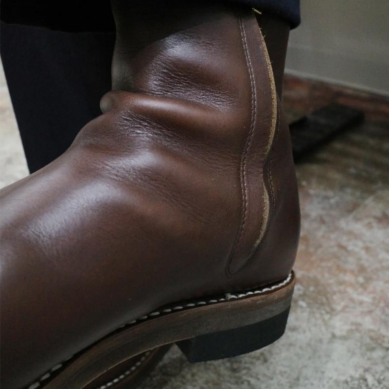ローリングダブトリオ“CASPER” Brown Chromexcel メンズ キャスパー レザー ワーク ブーツ
