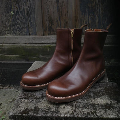 ローリングダブトリオ“CASPER” Brown Chromexcel メンズ キャスパー レザー ワーク ブーツ