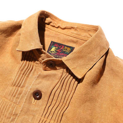 ジェラード TM02454 The 2 Monkeys French Work Blouse メンズ フレンチワークブラウス タバコブラウン メンズ