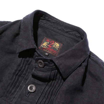 ジェラード TM02454 The 2 Monkeys French Work Blouse メンズ フレンチワークブラウス ブルーブラック メンズ