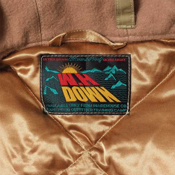 ウエアハウス WHJA-23AW019 Lot 2210 1930'S ALASKAN DOWN COAT アラスカ ダウン コート メンズ アウター ダウンジャケット ミリタリー