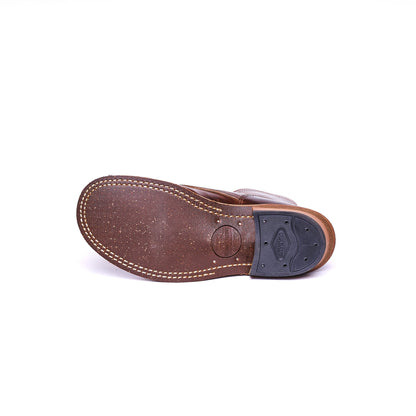 ローリングダブトリオ BF04 ROOTS 8.5 BROWN HORSEBUTT メンズ レザー ワーク ブーツ