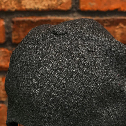 ミスターファットマン 5234007 WOOL CLASSIC LEATHER CAP ベースボールキャップ ブラック メンズ
