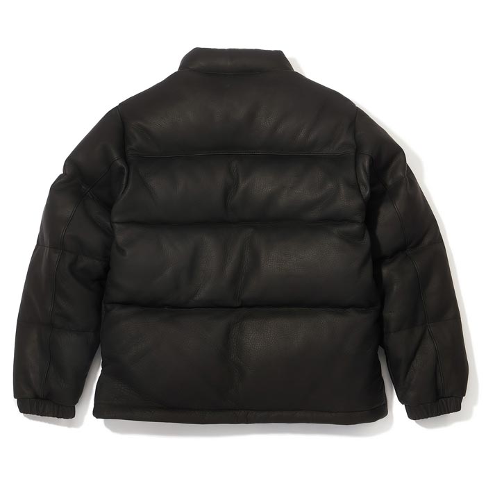 ジョーマッコイ MJ23119 DEERSKIN DOWN JACKET ディアスキン ダウンジャケット ブラック レザー 鹿革 メンズ アウター