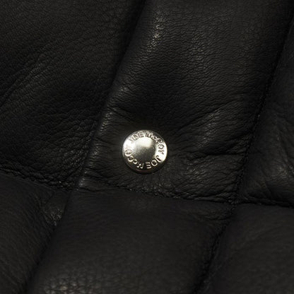 ジョーマッコイ MJ23119 DEERSKIN DOWN JACKET ディアスキン ダウンジャケット ブラック レザー 鹿革 メンズ アウター