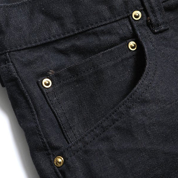 トロフィークロージング 1908 W Knee Narrow Blackie Denim ブラックデニム ワンウォッシュ