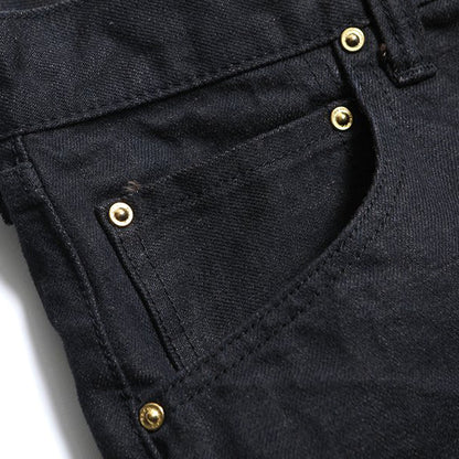 トロフィークロージング 1908 W Knee Narrow Blackie Denim ブラックデニム ワンウォッシュ