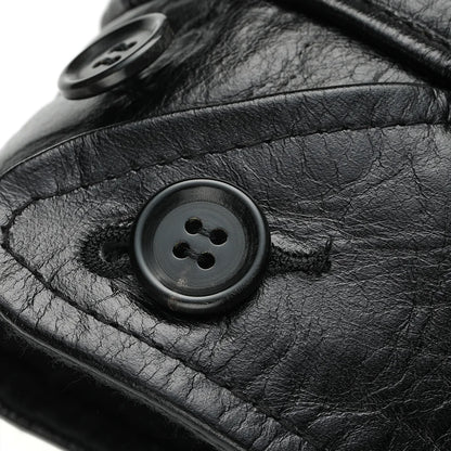 Lot.500 Grizzly Jacket -Black × White-