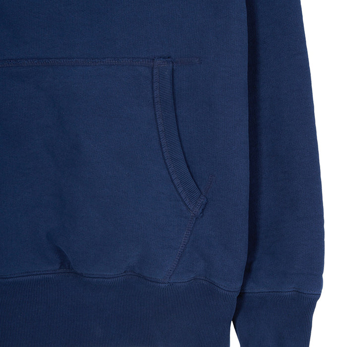 MASSES SWEAT CREW W-FACE WASH:Navy