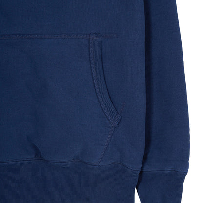 MASSES SWEAT CREW W-FACE WASH:Navy
