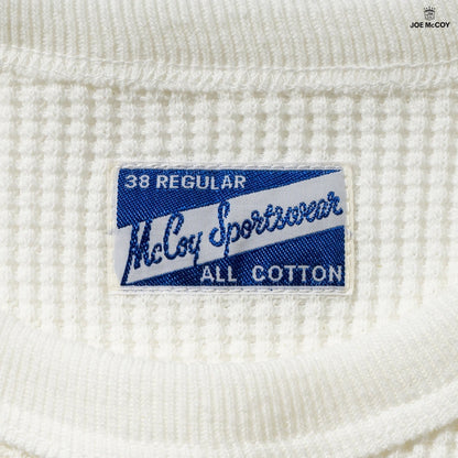 ジョーマッコイ MC21024 TUBE KNIT THERMAL MILK/011