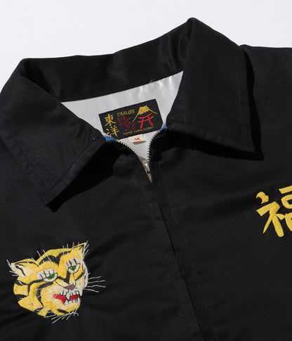 Mid 1960s Style Cotton Vietnam Jacket “VIETNAM MAP”:BLACK