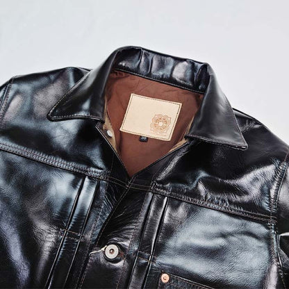 Y'2LEATHER×UNIQUE JEAN STORE別注企画【COTAN】:BLACK