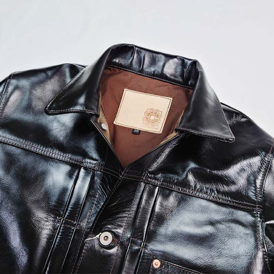 Y'2LEATHER×UNIQUE JEAN STORE別注企画【COTAN】:BLACK