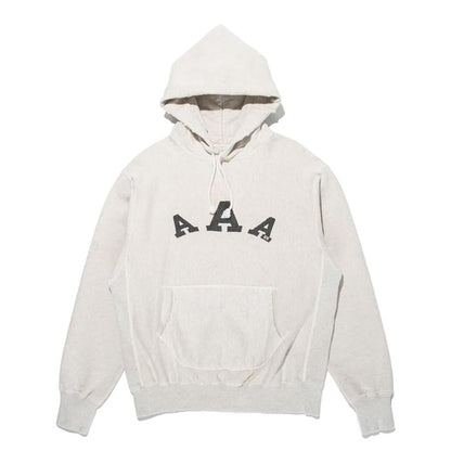 バウワウ BW241-AAAH ARMY ATHLETIC ASSOCIATION HOODIE オートミール エイジング メンズ プルオーバー フーディー パーカー AAA