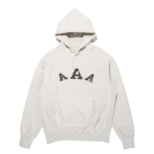 バウワウ BW241-AAAH ARMY ATHLETIC ASSOCIATION HOODIE オートミール エイジング メンズ プルオーバー フーディー パーカー AAA