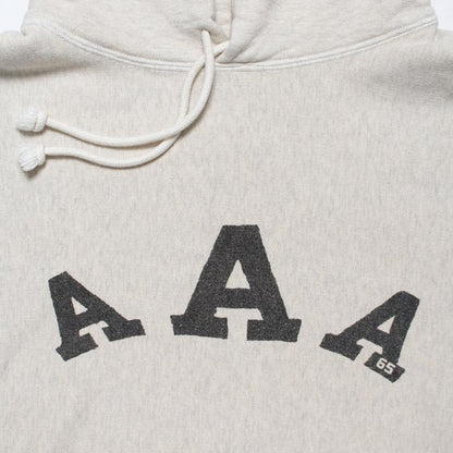 バウワウ BW241-AAAH ARMY ATHLETIC ASSOCIATION HOODIE オートミール エイジング メンズ プルオーバー フーディー パーカー AAA